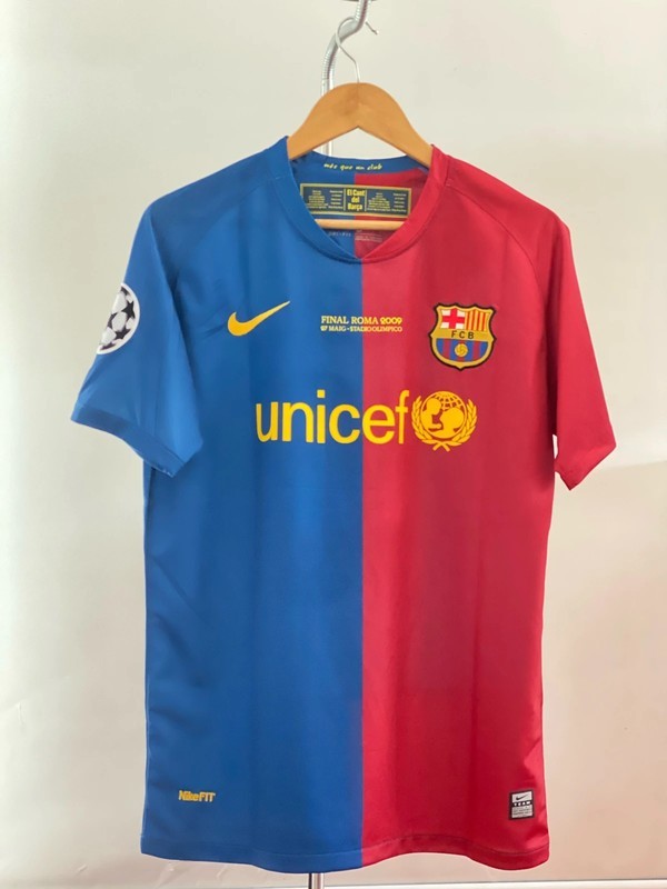 Jersey Barcelona Champions League Final Roma 2009 - Home shirt