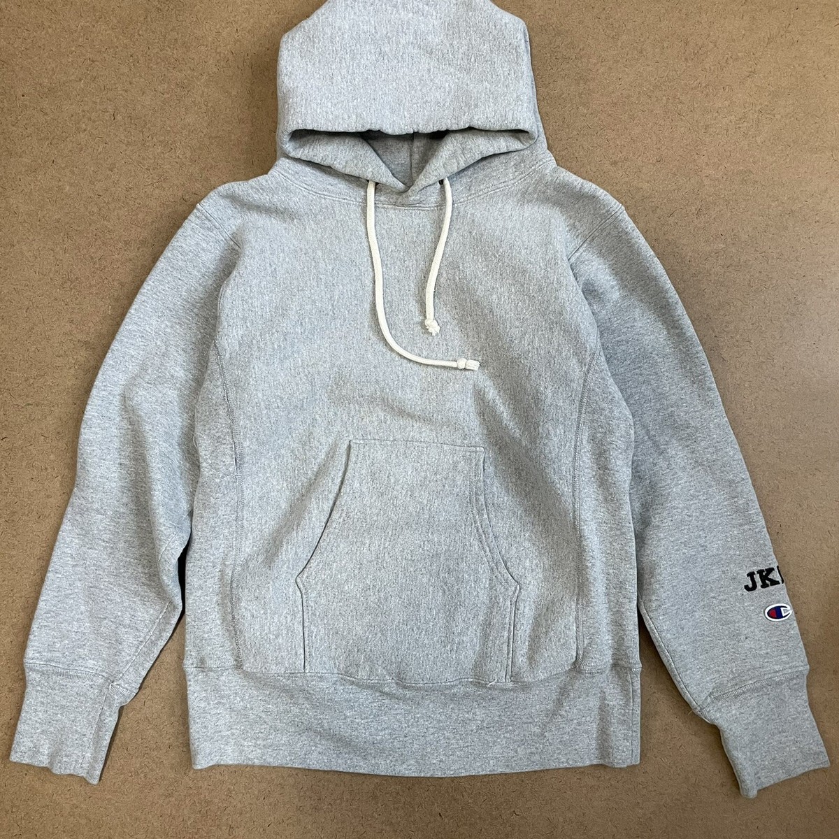 Vintage Champion Products Reverse Weave Hoodie Blank One Color Tag