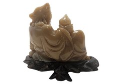 古董原始寿山石主中国风雕像、雕像| eBay