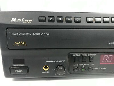 Panasonic LX-K700 Multi Laser Disc Movie Karaoke Player Auto