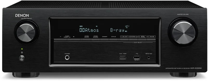 Denon AVR-X1200W 7.2-Ch. 4K Ultra HD 3D Pass Through AV Home