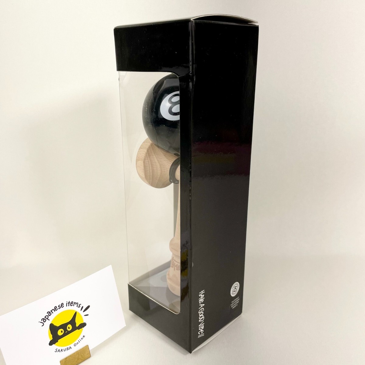 STUSSY 8-BALL KENDAMA Black 8 Ball LTD Rare NEW | eBay