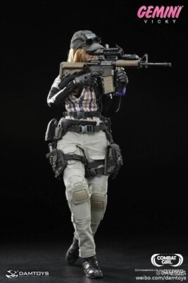 Damtoys 1/6 Dcg002 Combat Girl Series Gemini Vicky Action Figure