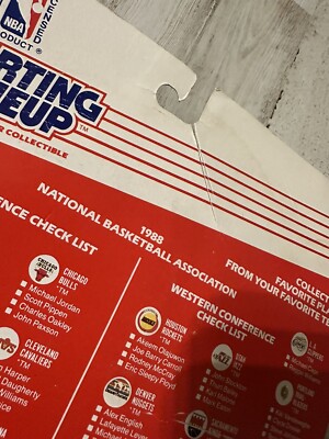 NBA Basketball Starting Lineup Michael Jordon Vintage Kenner