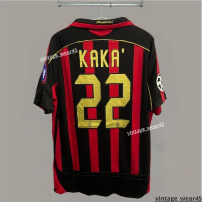 ACミラン KAKÁ 22番 長袖シャツ 07-08 ACミラン KAKA' 22番 長袖