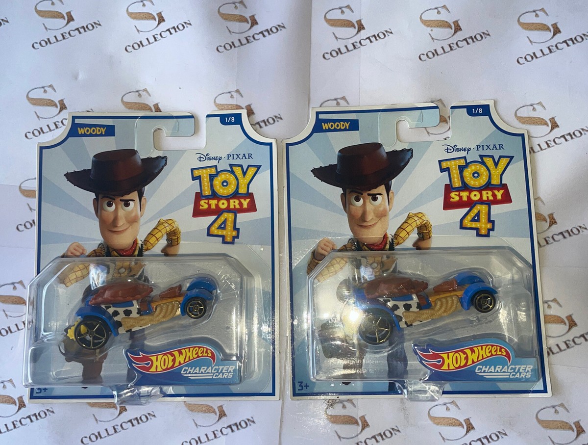 New Hot Toy Story 4 Hot Wheels Disney New Woody Mattel Pixar Lot 2