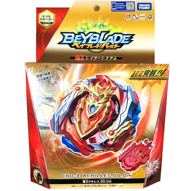 Takara Beyblade B-129 Cho Z Achilles Burst Starter for sale online