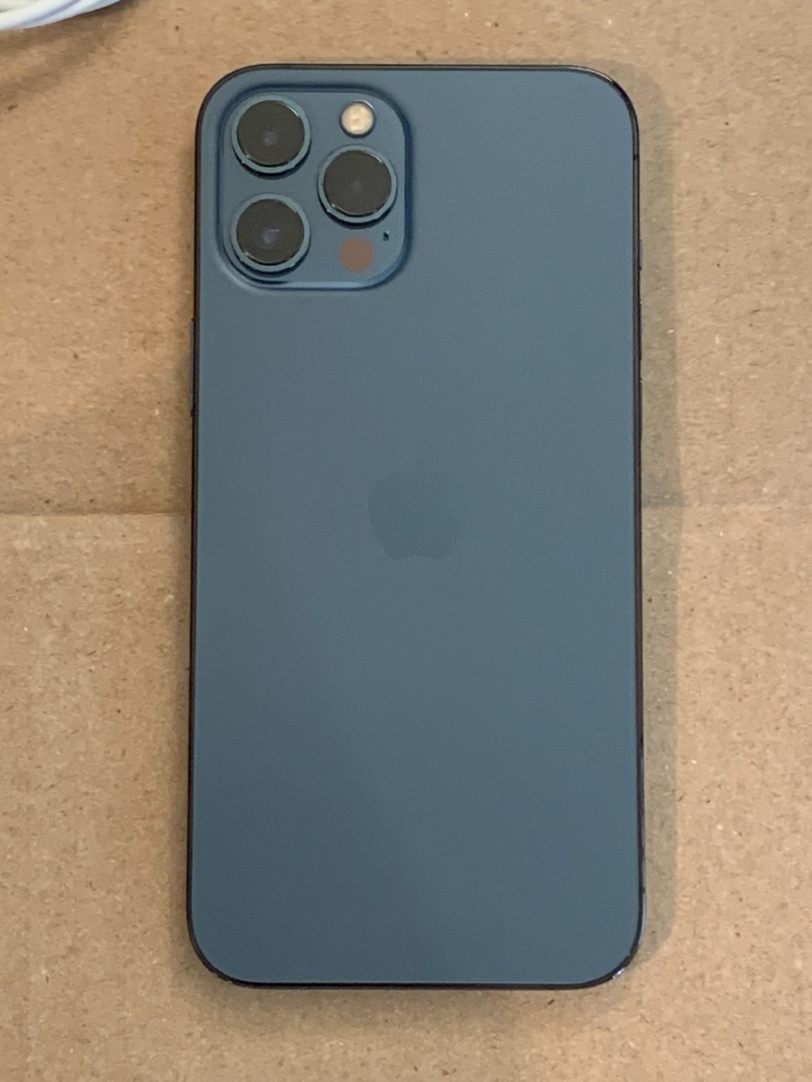 Apple iPhone 12 Pro Max 256GB Pacific Blue Unlocked (A2342) | eBay