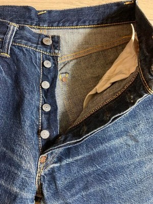 EVISU Lot.2001 No.1 SPECIAL Jeans Straight Denim Pants Vintage Men