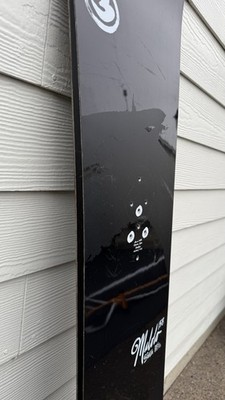 2008 Burton Malolo Powder 158cm Snowboard Camber Used Rare Amazing