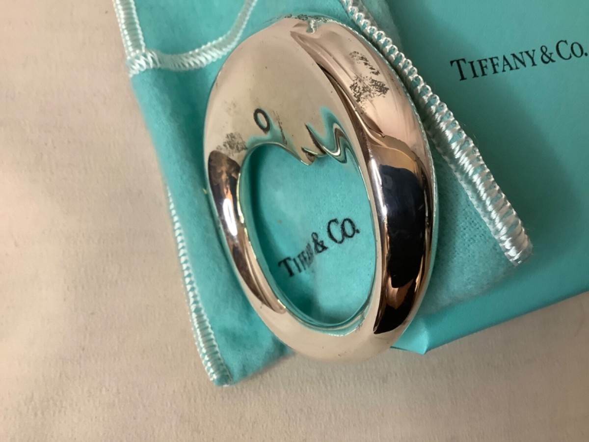 TIFFANY & CO STERLING SILVER MAN IN THE MOON BABY RATTLE | eBay