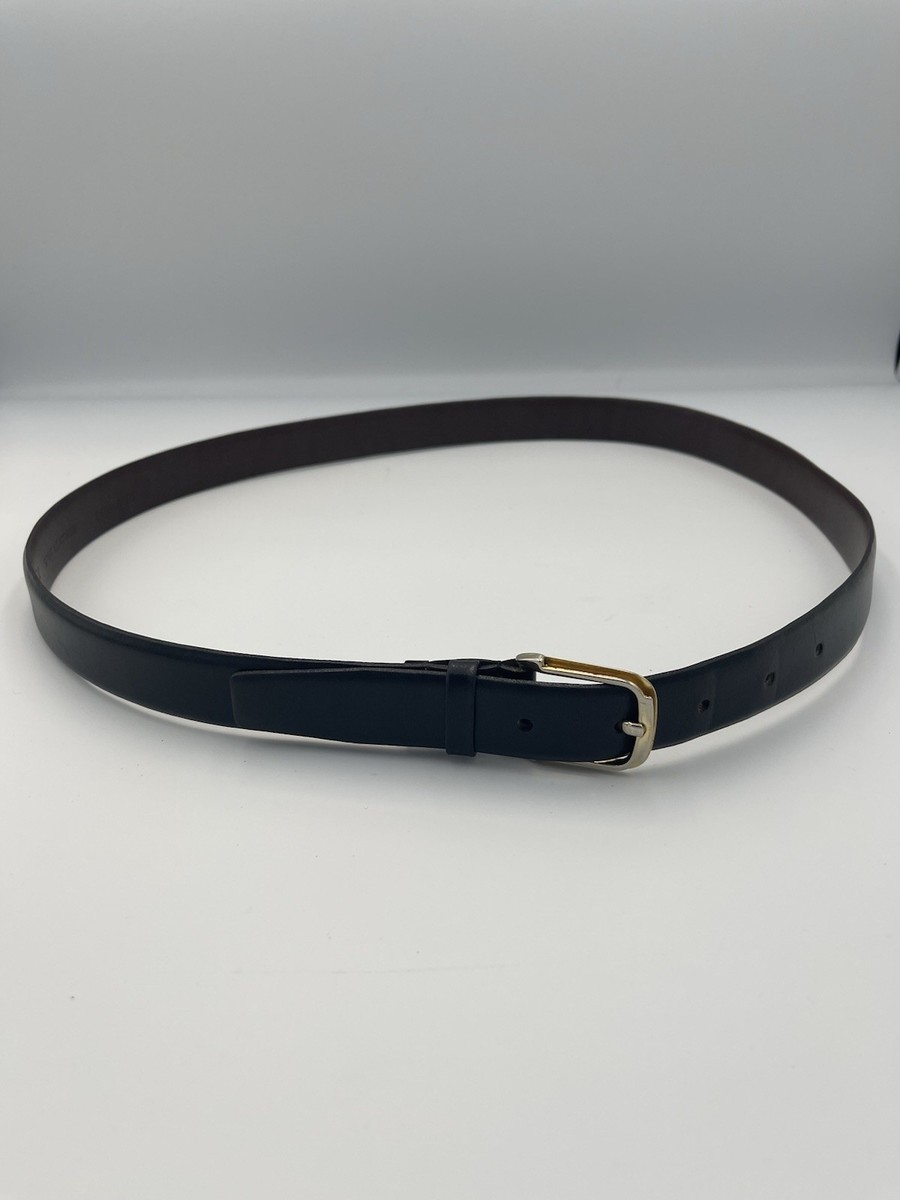 Christian Dior ブラックレザーチェーンベルト クリスチャンディオール