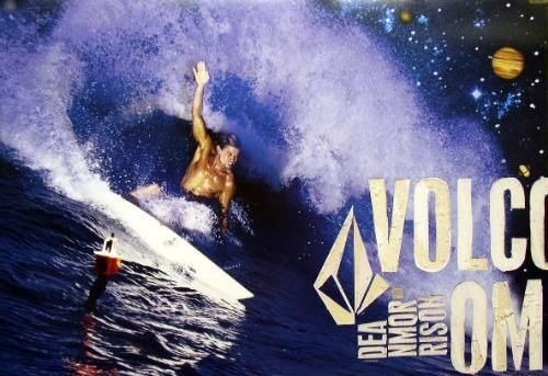 2005 VOLCOM Dean Morrison SURF promotional poster Flawless New Old