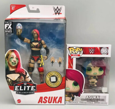 WWE Asuka Lot ~ Elite Series 87 Action Figure & Funko Pop 96 | eBay