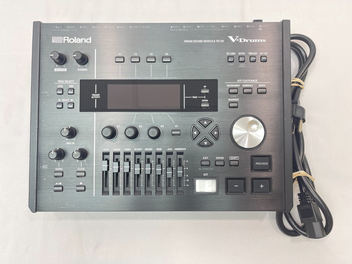 Roland TD-50 Electric Drum Brain Module V-Drum TD50 | eBay
