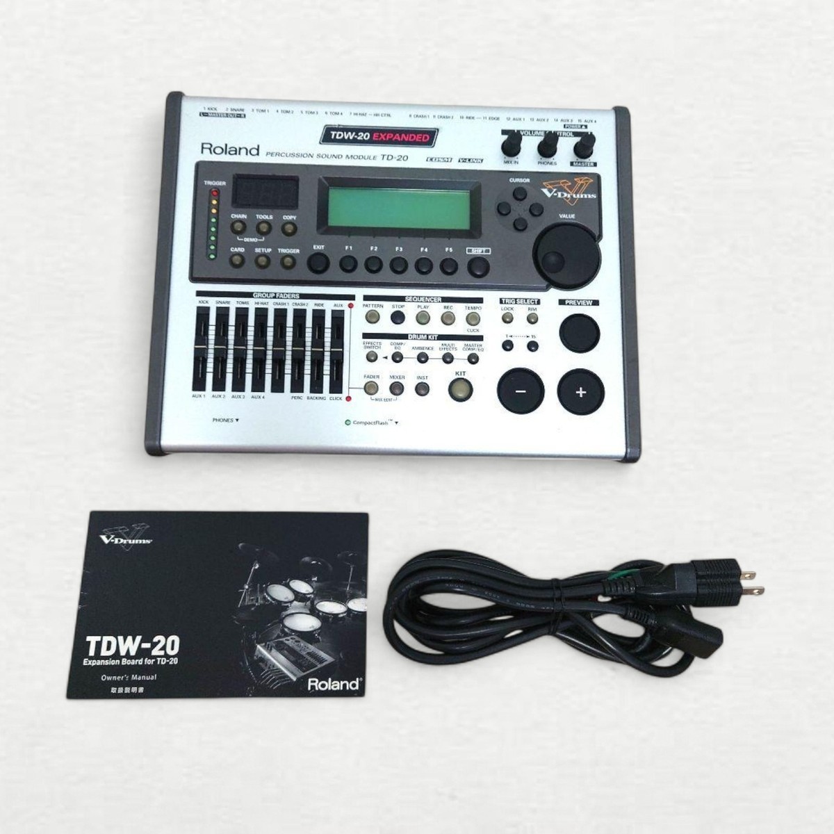 Roland TD-20 音源 モジュール ② ローランド TD-20 音源モジュール