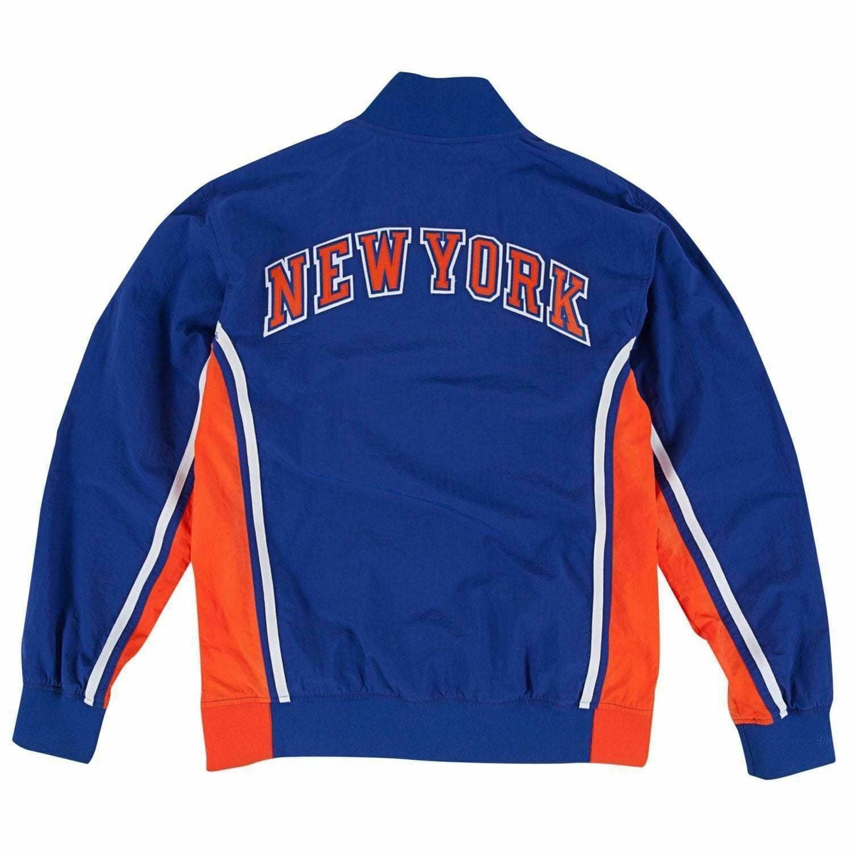 Mens Mitchell & Ness NBA 1992-93 Authentic Warm Up Jacket New York