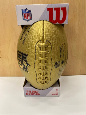 Brand New Wilson NFL Gold Ball Official Full Size Great for
