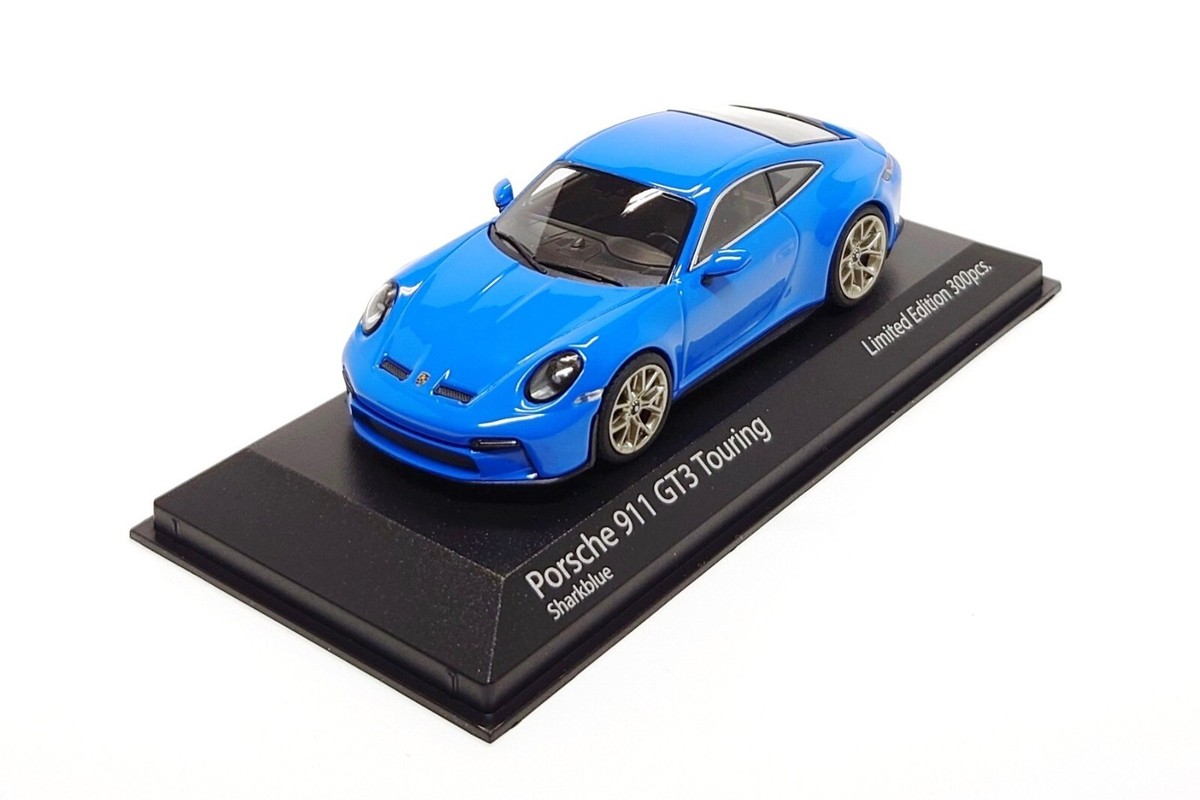 Minichamps 1:43 Porsche 911 GT3 Touring (992) in Shark Blue