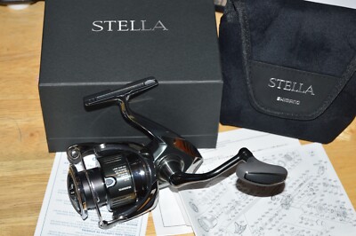 shimano stella c3000xg bass spinning reel 6.4:1 mono or braid 12 +