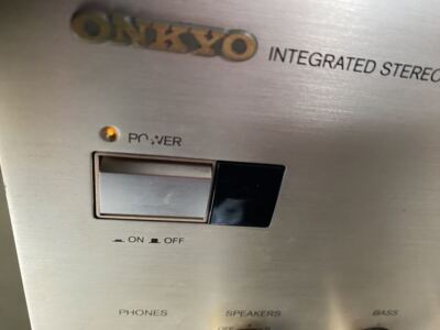 ONKYO INTEGRA A-925 Premain Amplifier Silver 1998 release main