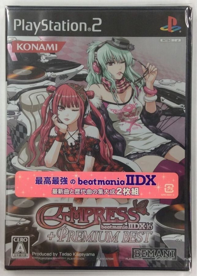 PS2 Beatmania IIDX 16 Empress Premium Best Sony Playstation KONAMI
