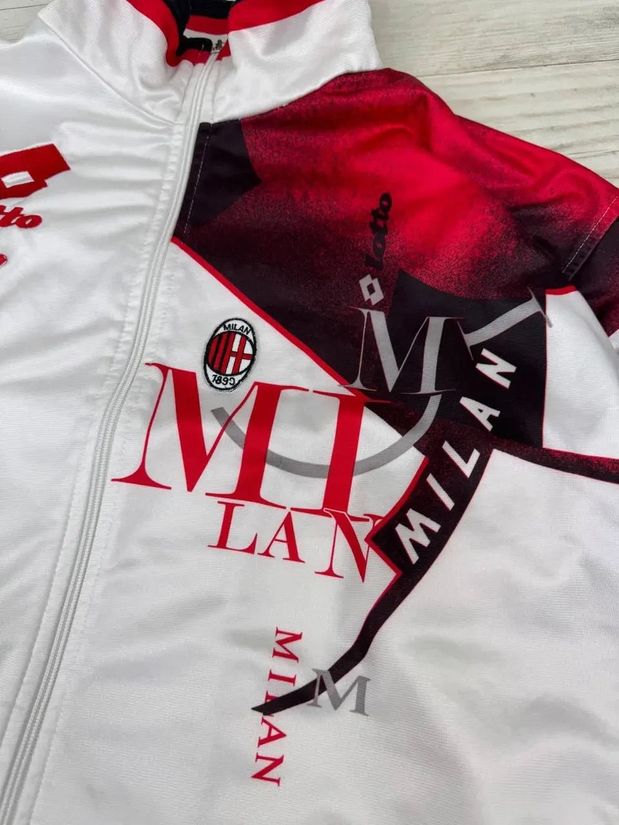 Vintage Lotto AC Milan 1993 1994 Track Jacket Soccer Football Men