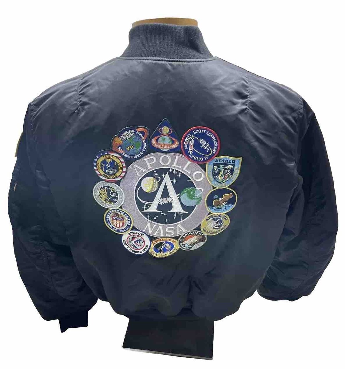 Alpha Industries MA-1 NASA Apollo II [ Men's MEDIUM ] Flight