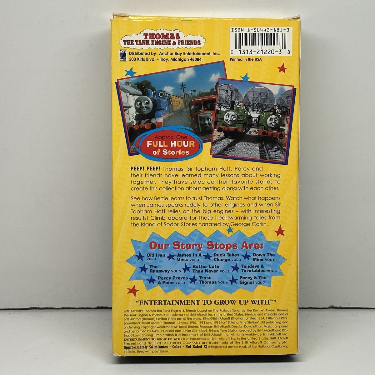 Thomas Friends - Thomas His Friends Get Along (VHS, 1998) for sale