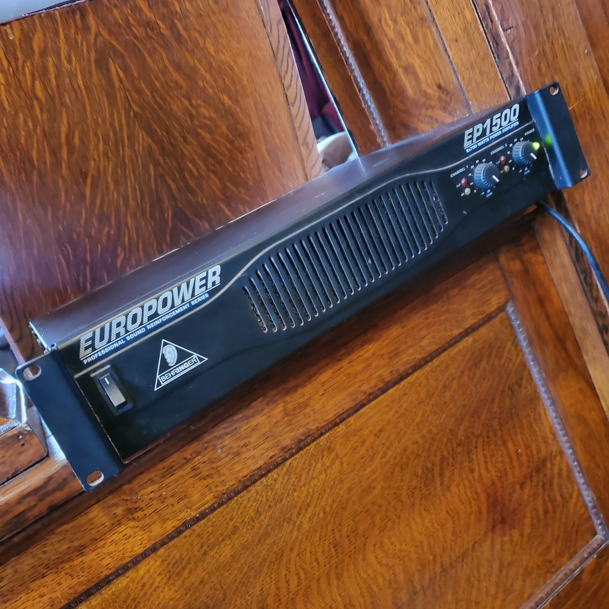 BEHRINGER EUROPOWER EP1500 POWER AMPLIFIER (TESTED FOR POWER ONLY