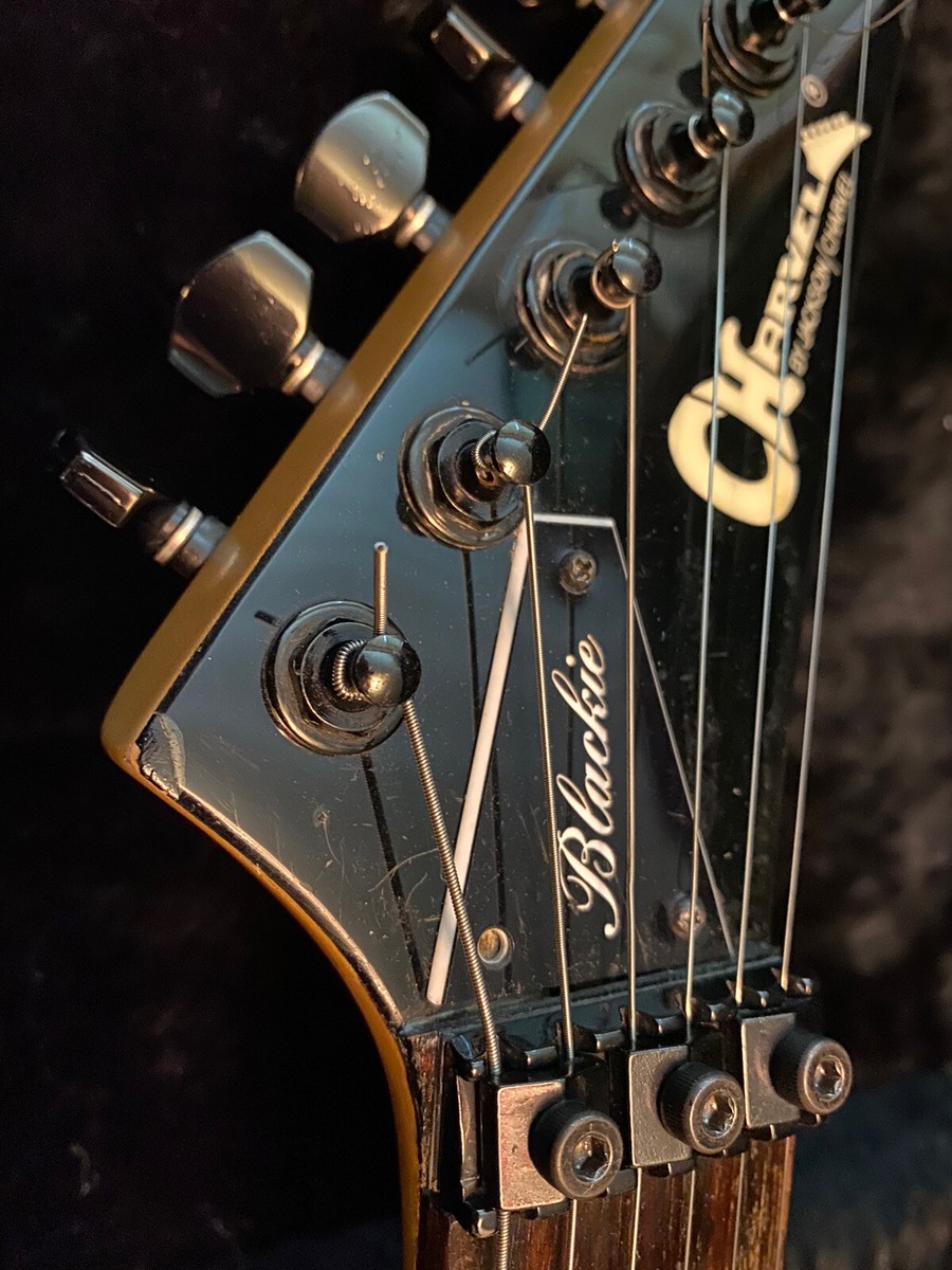 1987 CHARVEL MODEL 2 Made In Japan Black W/Floyd Rose & Hardcase