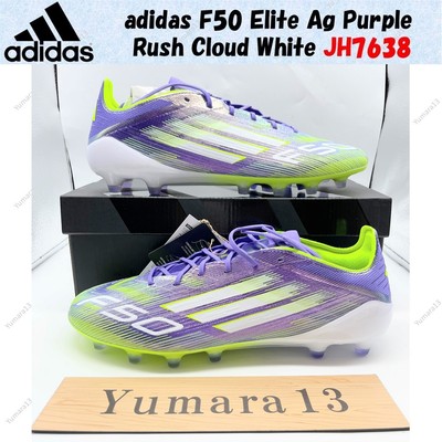 adidas F50 Elite Ag Purple Rush Cloud White JH7638 Men's Size | eBay