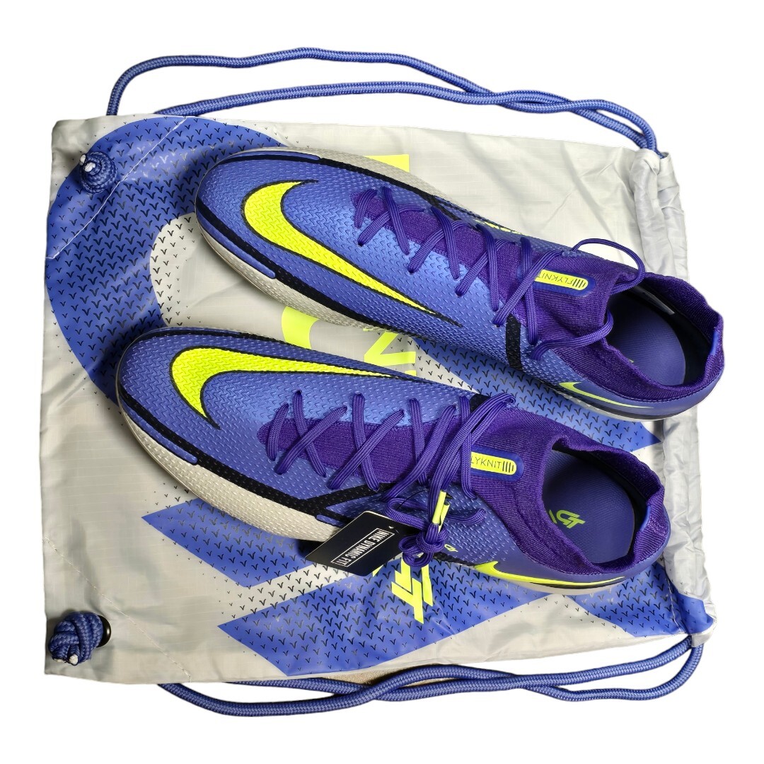 Nike Phantom GT2 Elite DF FG Sapphire Volt Gray Fog CZ9889-570