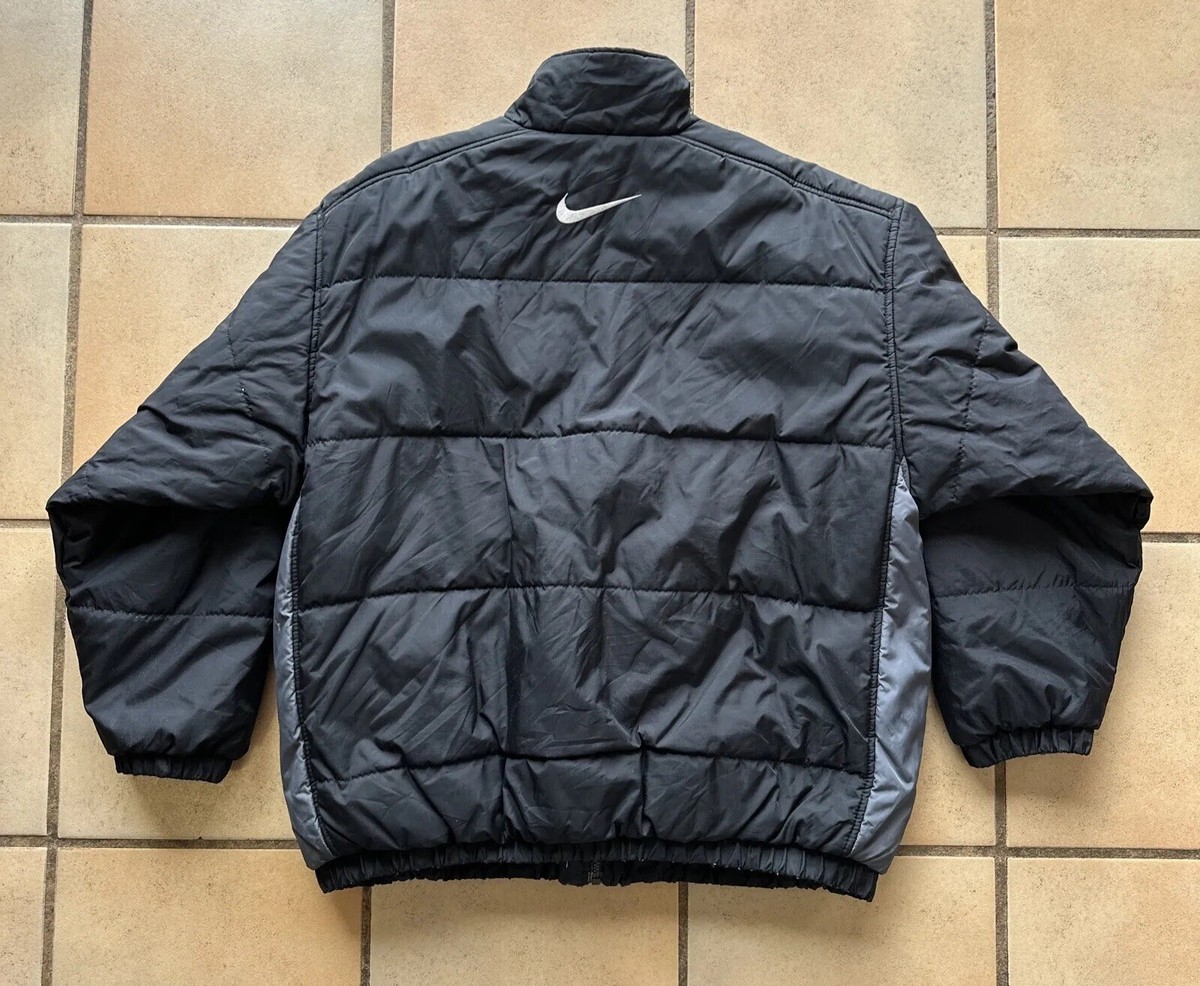 Vintage Nike Mens Large 90s Reversible Puffer Jacket | eBay