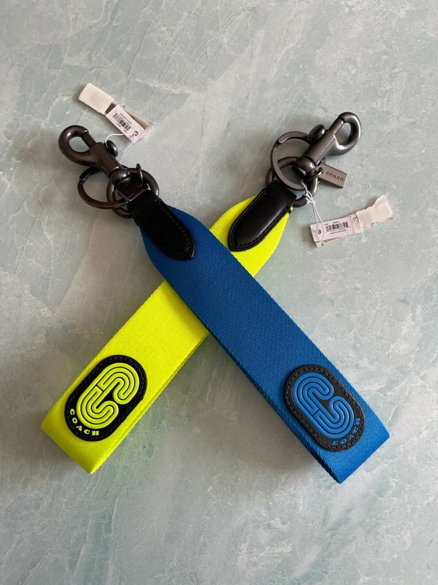 NWT COACH Loop Key Fob KEY RING C5581,C7003 pick color | eBay