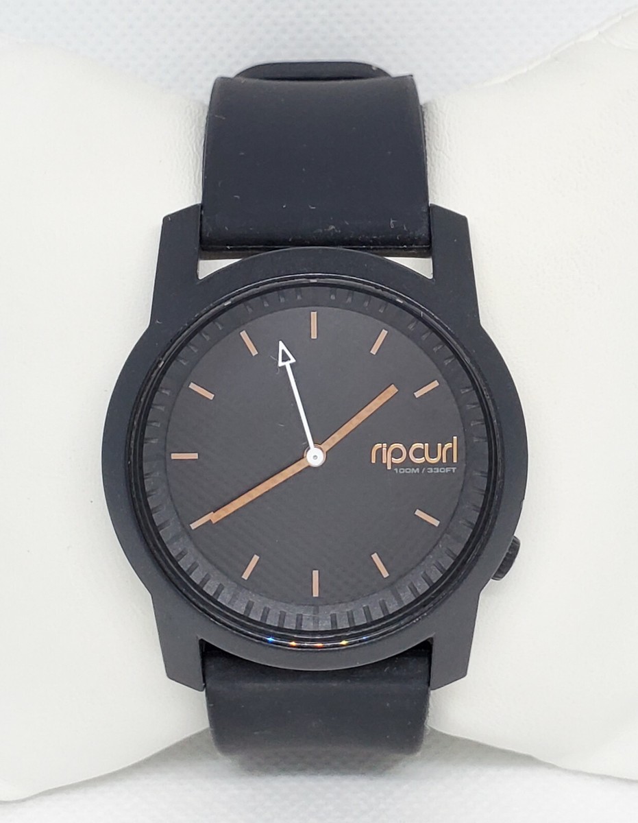 Ladies Rip Curl Cambridge Black Classic Surf Watch A2966G D8 | eBay