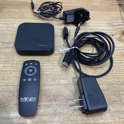 MINIX NEO X5 Android TV Box 8gb Us & Uk PS Tested Works Perfect