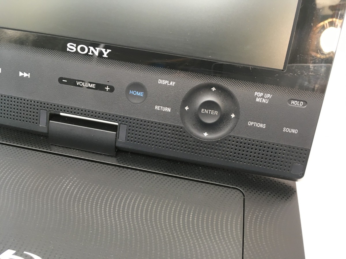 Sony BDP-SX910 Portable Blu-ray DVD Player 9” Screen w/ Remote