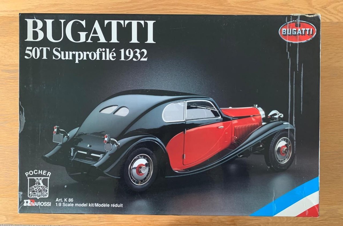 POCHER BUGATTI 50T SURPROFILE 1932 KIT NO K86 1/8 | eBay UK