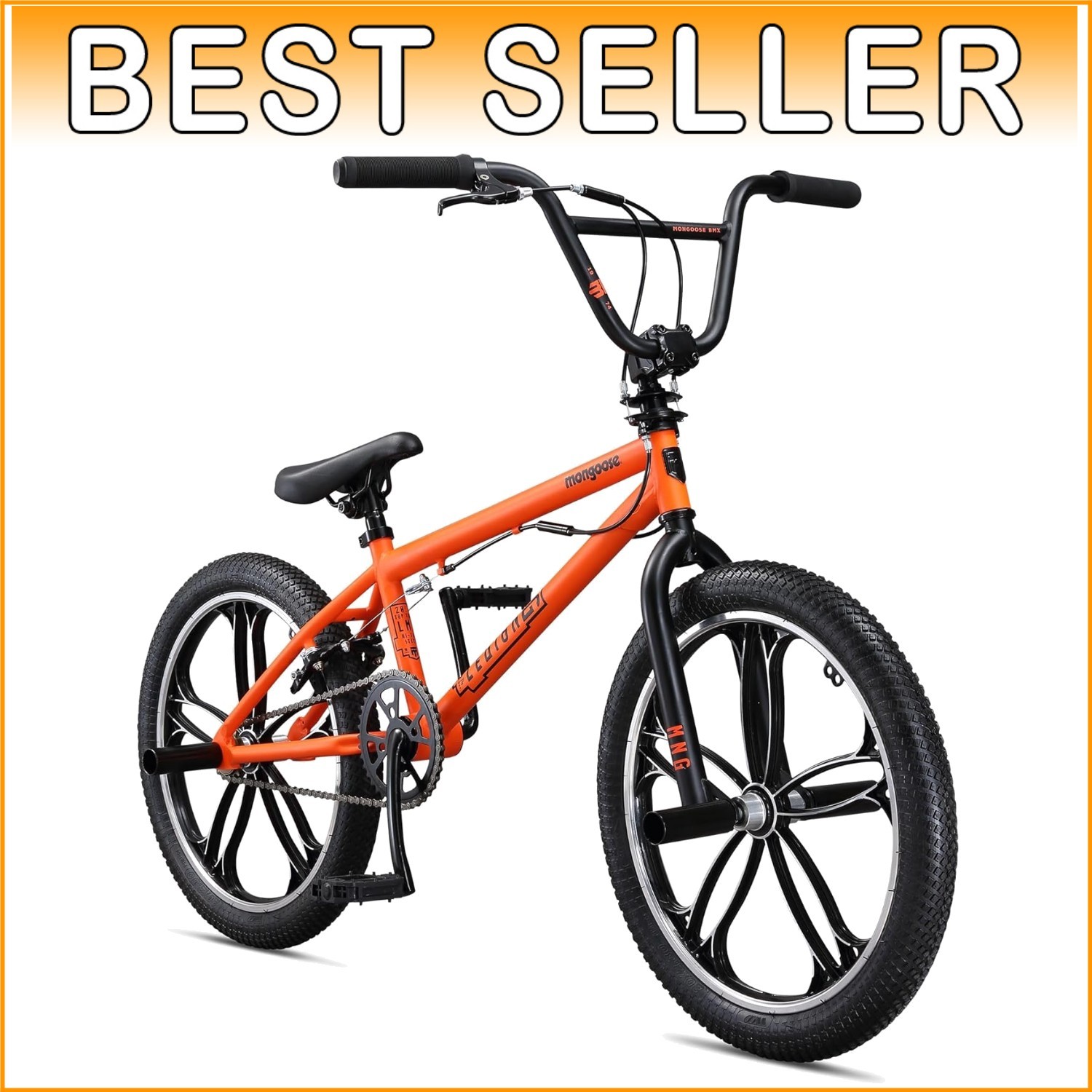 Legion BMX Bike for Kids - 16/18/20 Inch Hi-Ten Steel Frame