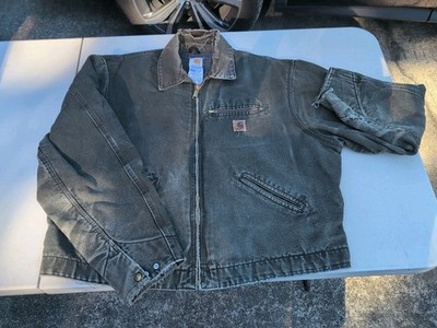 Carhartt J97 MOS Detroit Jacket Large Tall Moss Green Blanket