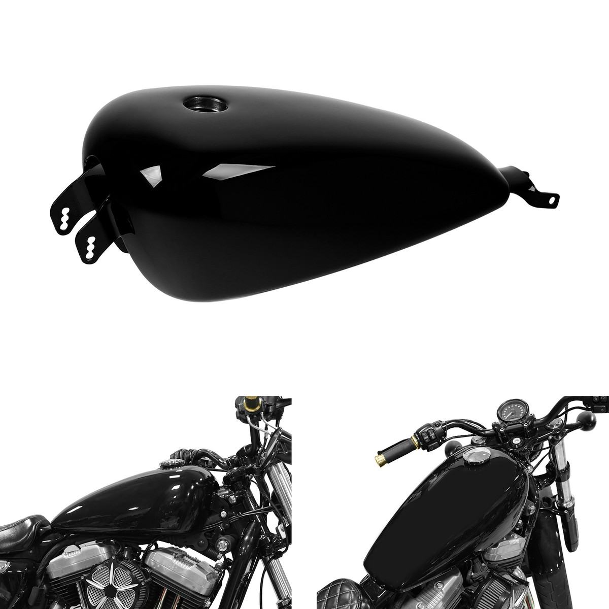 2007-2022 Harley Sportster 883 1200 48 72 Gas Fuel Tank Fit For