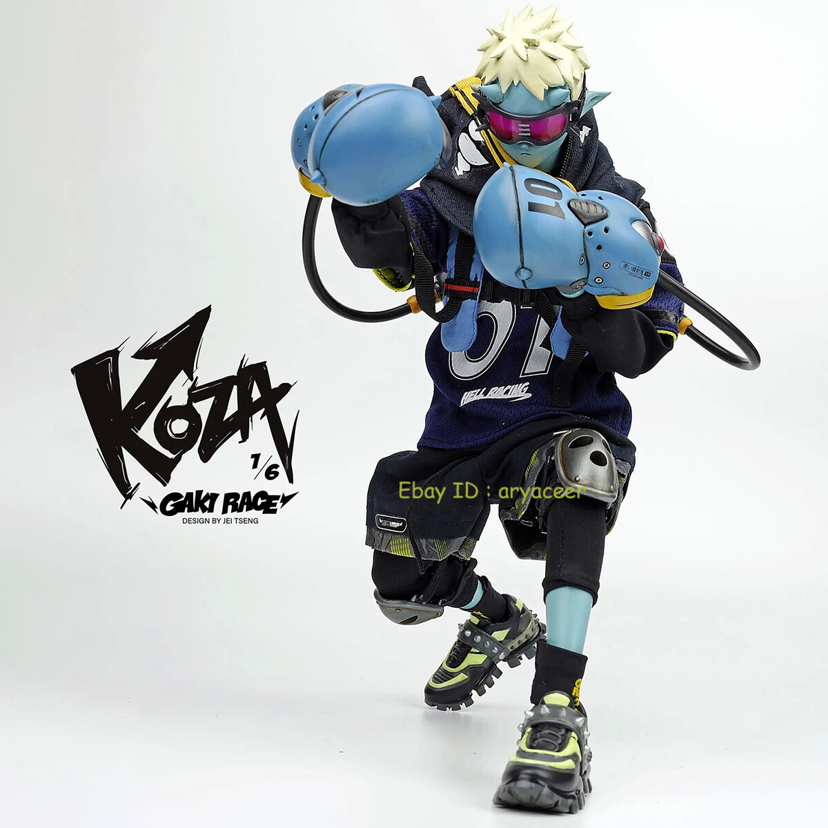JT STUDIO 1/6 GAKI RACE #1 KOZA Limited Collectible Figure Model