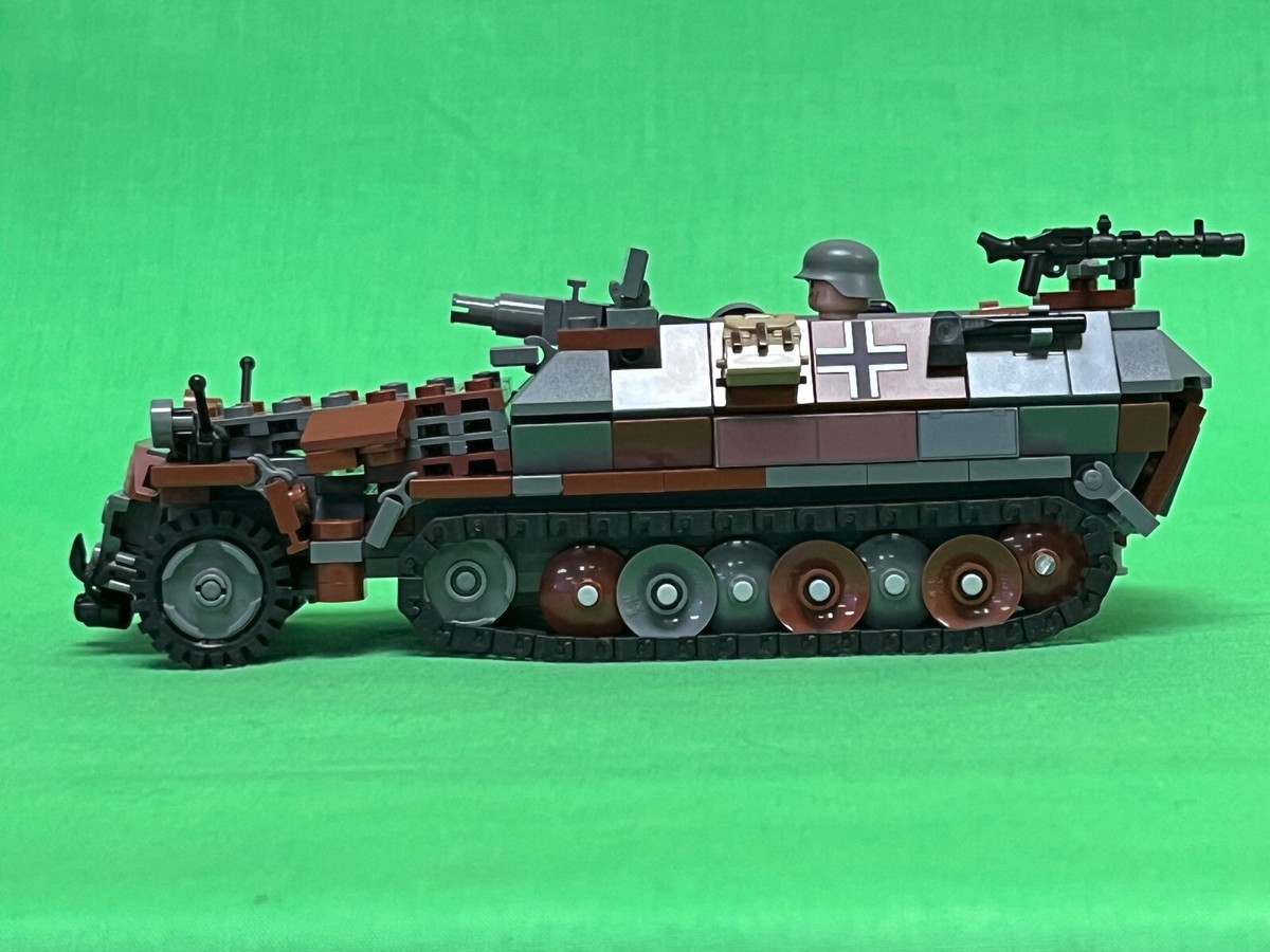 Lego - SdKfz 251/9, Ausf C Halftrack - Digital Instructions