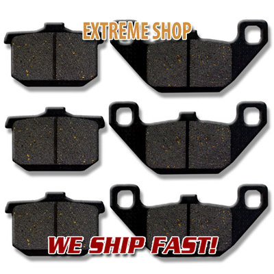 Kawasaki Front + Rear Brake Pads ZX 750 Ninja (83-85) ZL 900 ZX