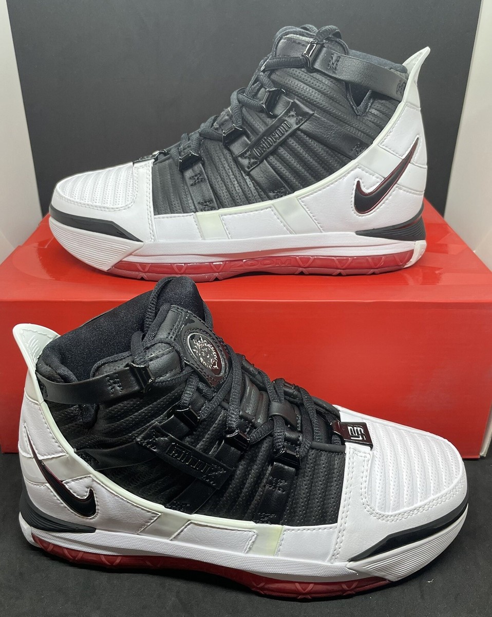 Nike Zoom LeBron 3 III Retro QS Home 2019 AO2434 101 New Size 6 | eBay