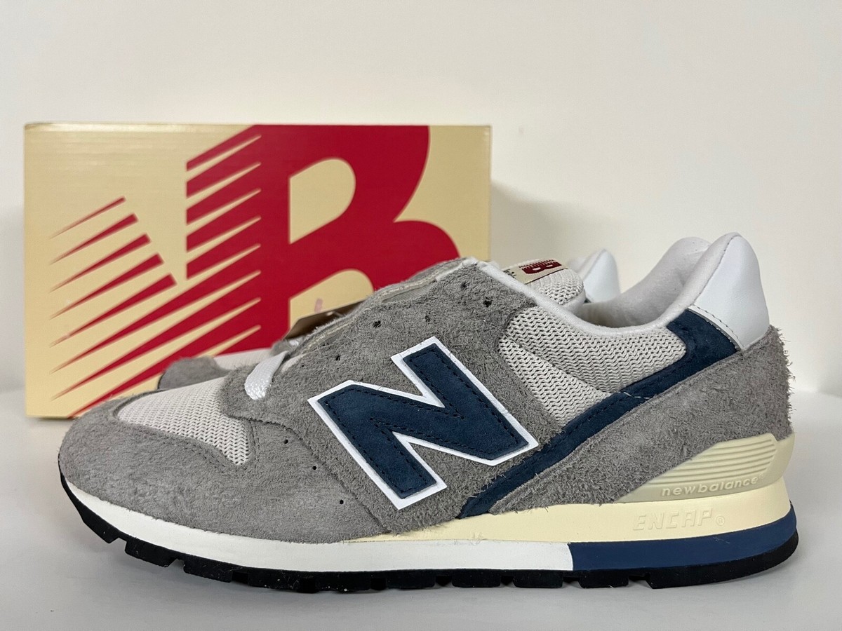 New Balance 996 Grey Day Blue White Made in USA U996TE Running