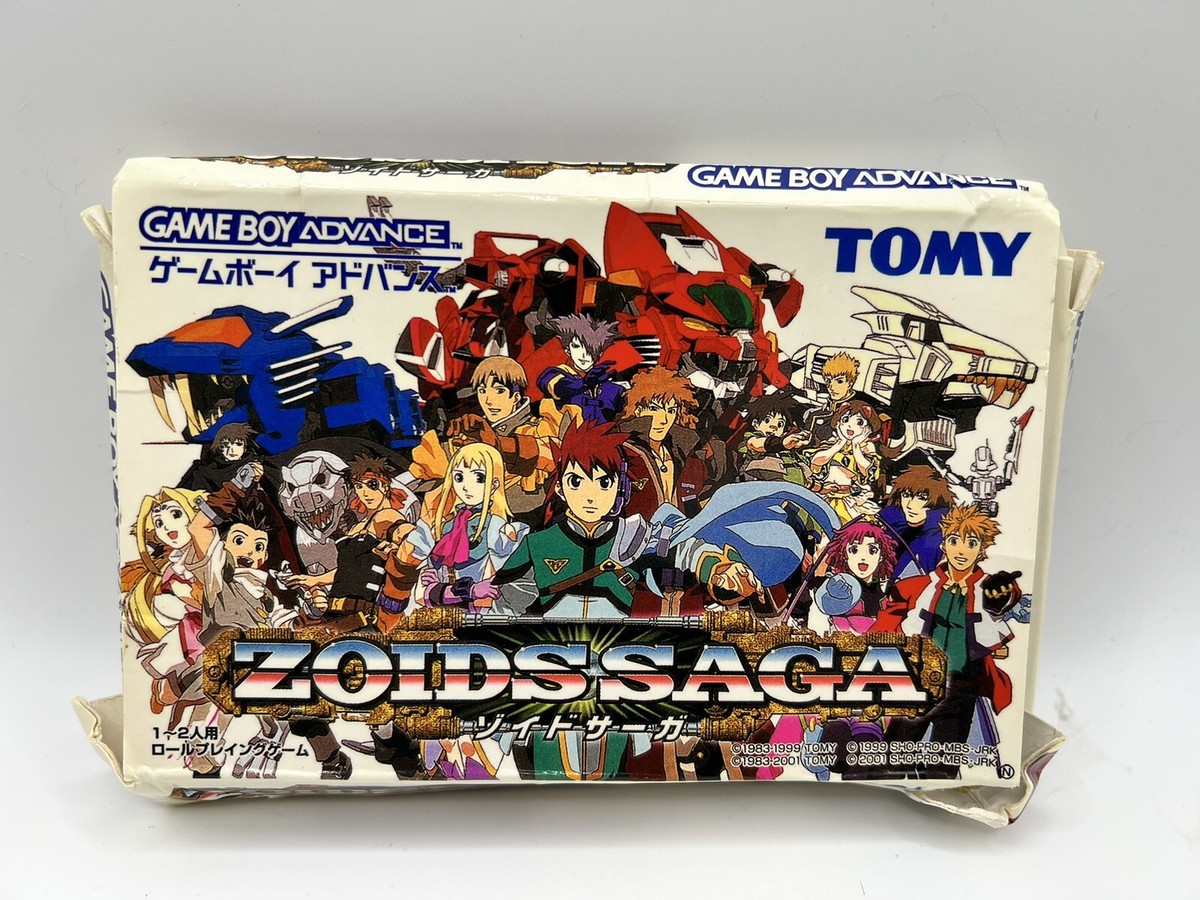 RARE NEW Zoids Saga TOMY Nintendo Game Boy Advance HTF Japanese w