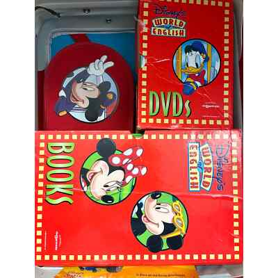絵本・児童書 Disney's world of English Books and CD Disney's world