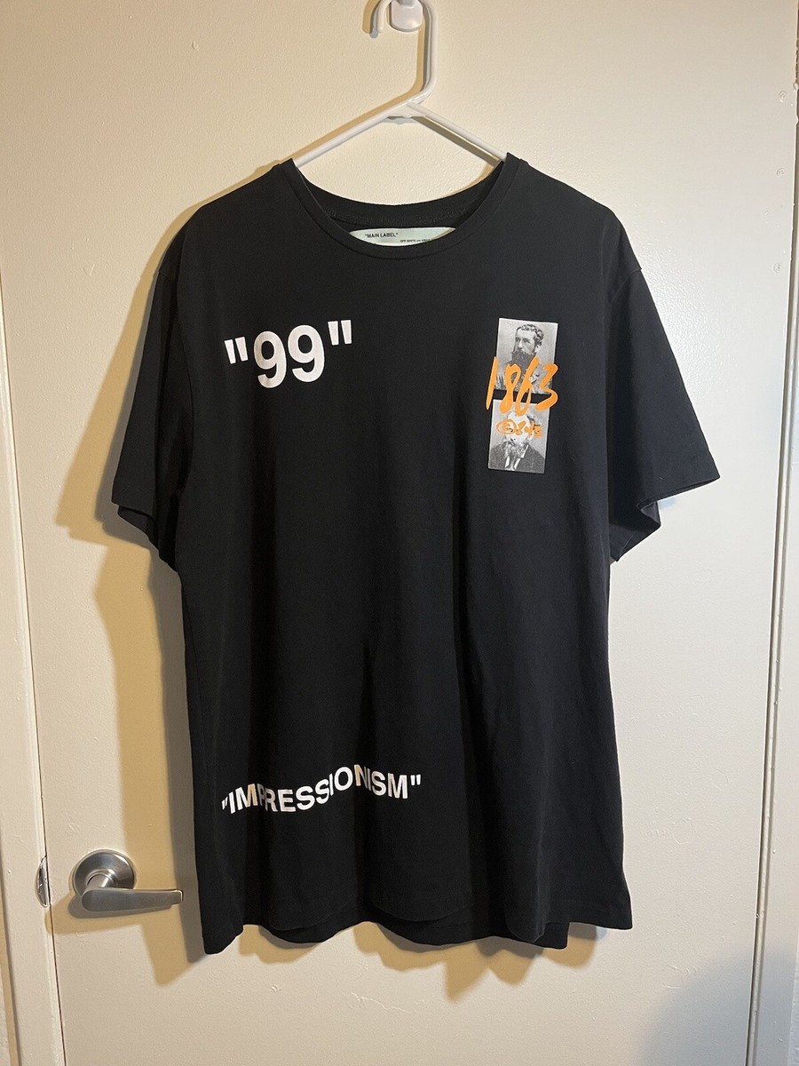 Off-White “Impressionism” T-Shirt / Virgil Abloh Main Label 2013